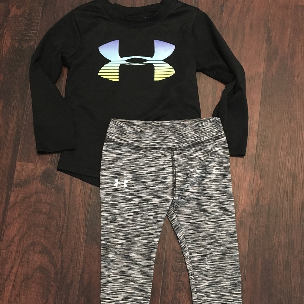 2T girl Under Armour set